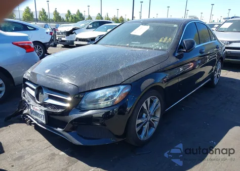 2016 Mercedes-Benz C 300 from USA, damaged, VIN 55SWF4JB5GU178884